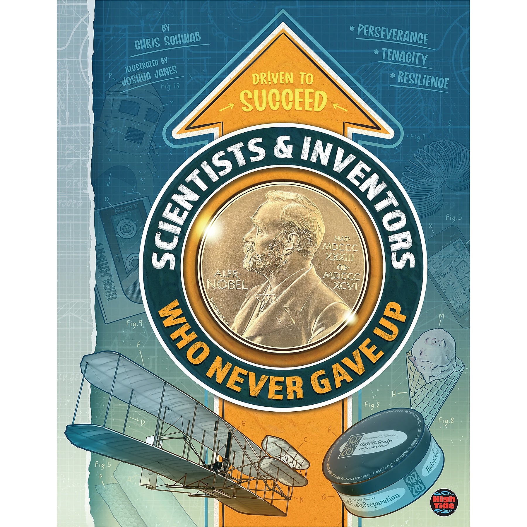 Carson-Dellosa High Tide Scientists & Inventors Who Never Gave Up, Grades 4-9, Hardcover (CD-9781731657695)