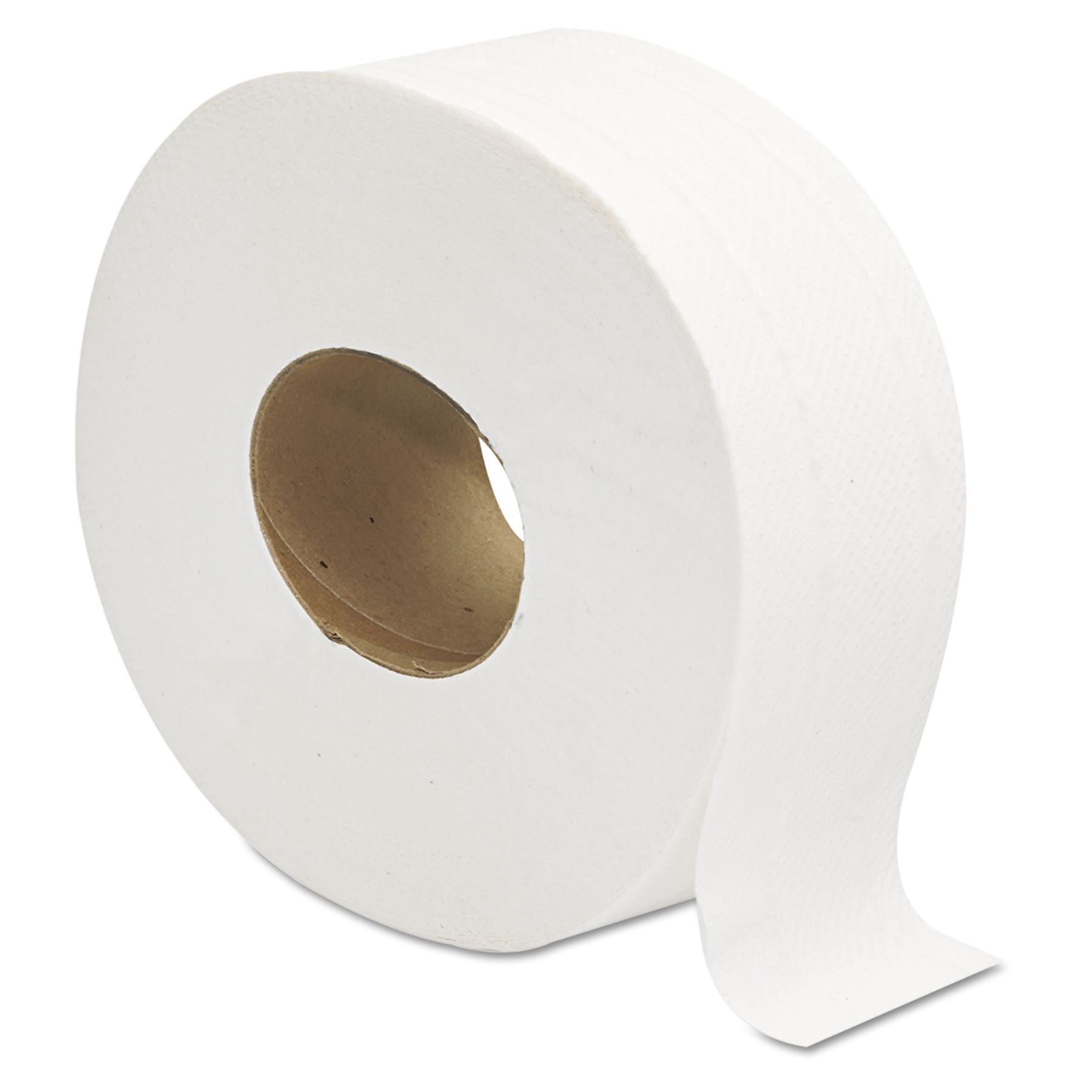 Jumbo JRT Bath Tissue, Septic Safe, 2-Ply, White, 3.25" x 720 ft, 12 Rolls/Carton (GEN202)