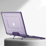 SaharaCase Heavy-Duty Raider Series 16" Laptop Case with Stand, Shock Absorbing, Purple Oasis (LT00051)