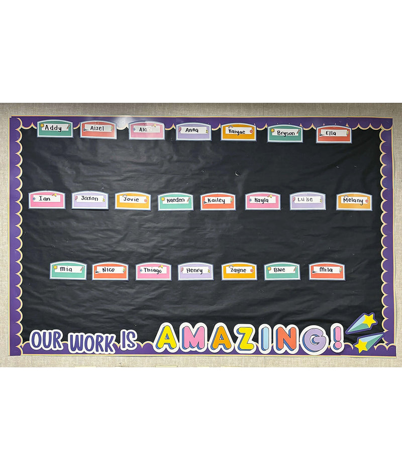 Carson Dellosa Education We Stick Together Student Work Display Bulletin Board Set, 45 Pieces (CDP110558)