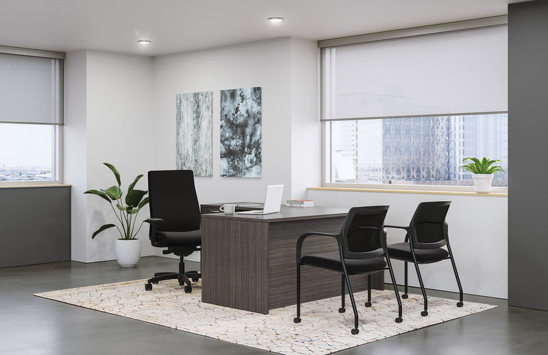 HON Ignition 2.0 Fabric Task Chair, Black (HONI2UL2AC10TK)