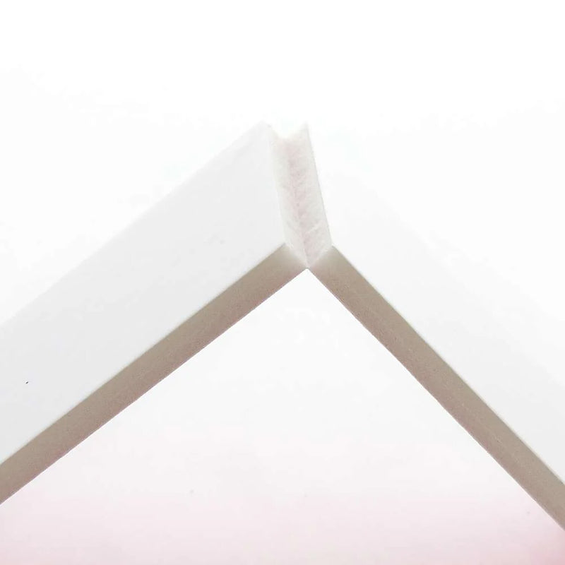 Bazic Foam Board, 20" x 30", Black, White Foam Core, 6/Bundle (BAZ594-6)