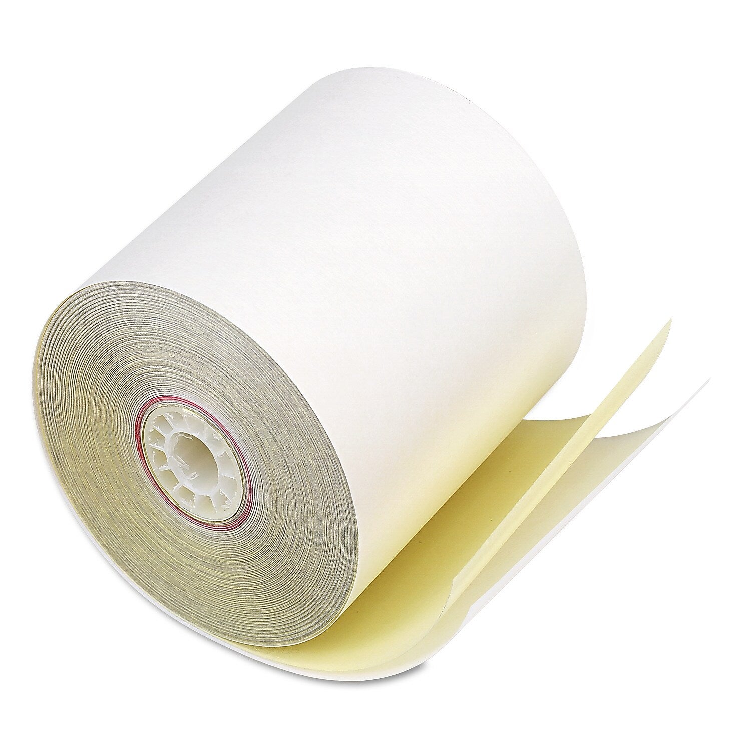 Iconex Impact Printing Carbonless Paper Rolls, 3" x 90 ft, 50 Rolls/Pack (ICX90770047)