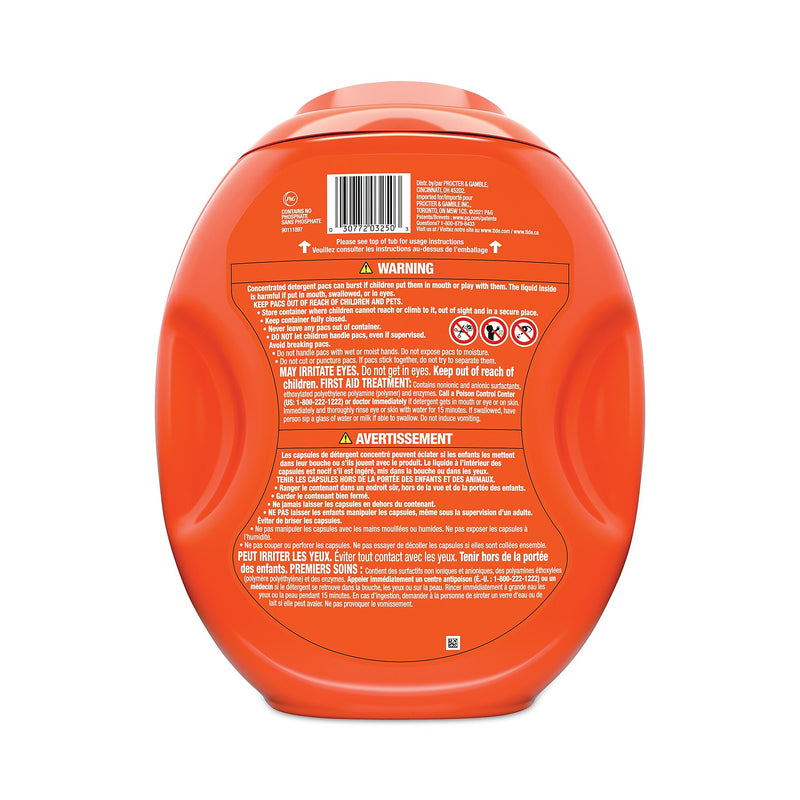 Tide Pods, Spring Meadow, 112 Pods/Tub, 4 Tubs/Carton (PGC03250)