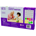 E-Blox Circuit Blox Single Student Set, Lights 'N Motion Geared Motor, 25 Pieces/Set (EBLCB1375SS)