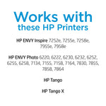 HP 64XL Tri-Color High Yield Ink Cartridge, Prints Up to 415 Pages (N9J91AN#140)