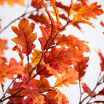 Nearly Natural 9' Autumn Oak Artificial Fall Tree (T4810)