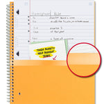 Five Star 3-Subject Notebooks, 8" x 10.5", Wide Ruled, 150 Sheets, Each (51014)