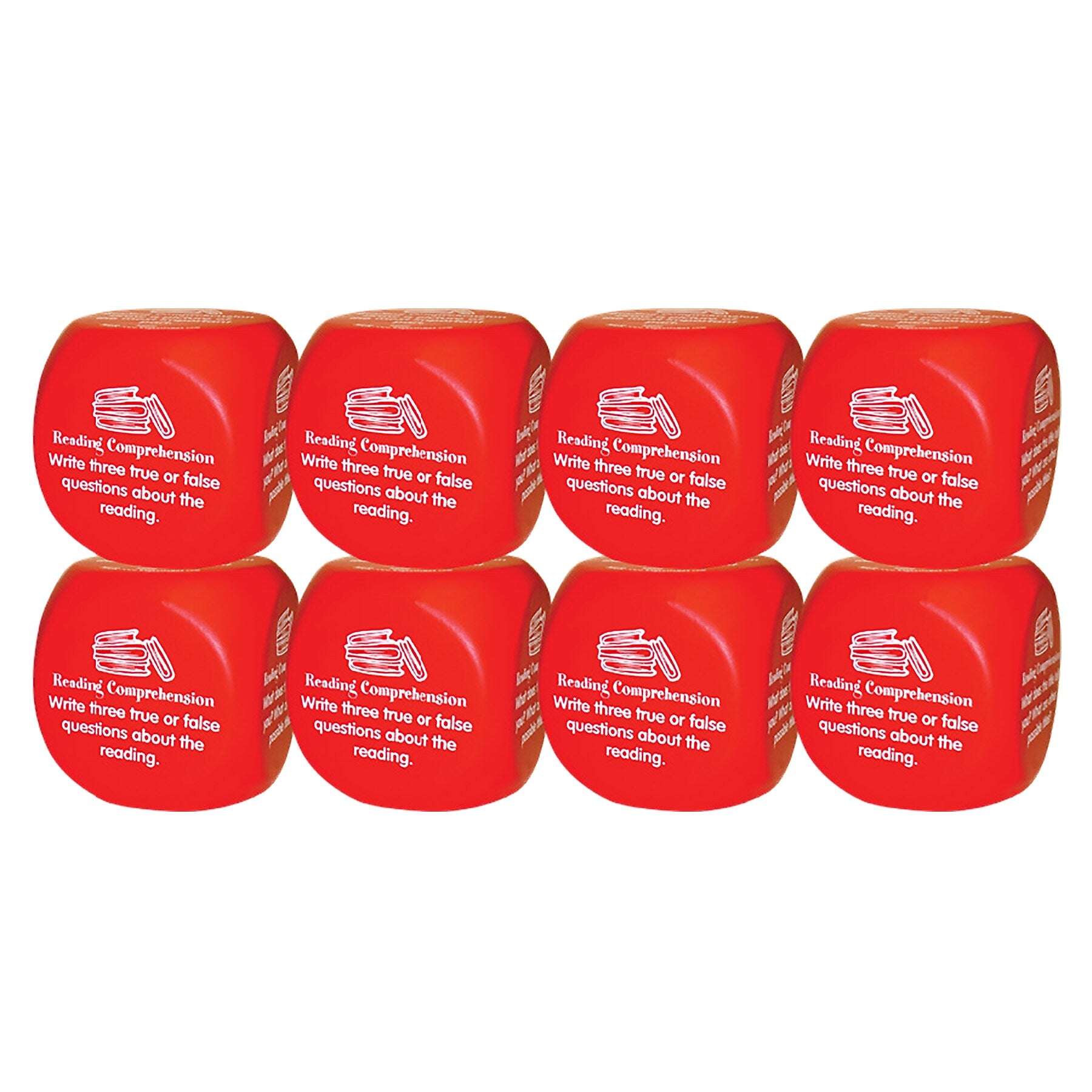 Kagan Publishing Reading Comprehension Cube Class, 8/Pack (KA-CMLR)