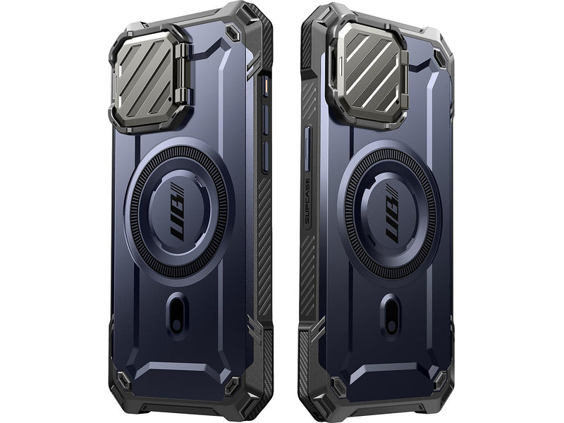 SUPCASE Unicorn Beetle MAG XT MagSafe Rugged Case for iPhone 15 Pro Max, Shock-Absorbing, Dark Blue (SPH23MX67MGXTMN)