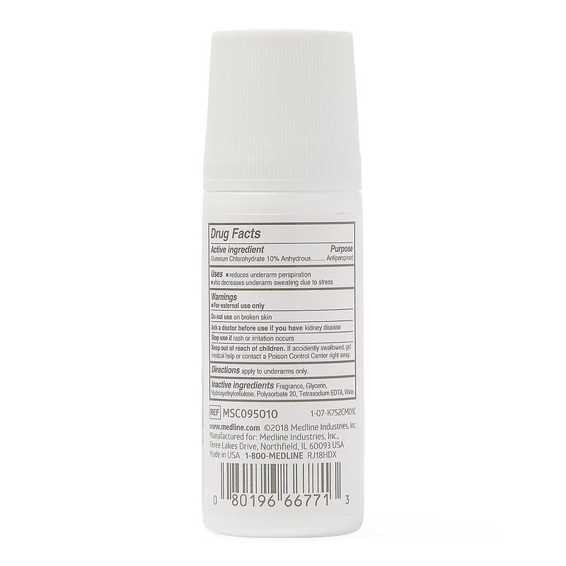 MedSpa Roll-On Antiperspirant, Fresh Scent, 1.5 oz (MSC095010H)