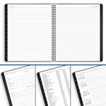 2026 AT-A-GLANCE Contemporary 9" x 11" Monthly Planner, Faux Leather Cover, Black (70-260X-05-26)