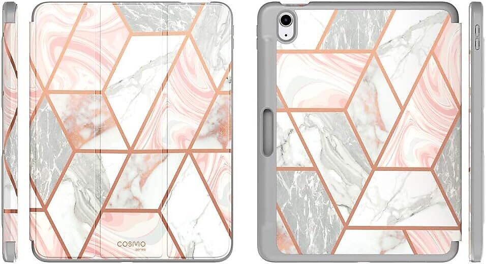 i-Blason Cosmo Plastic 11" Fashion Case for iPad Air 11" 6th Generation, Marble