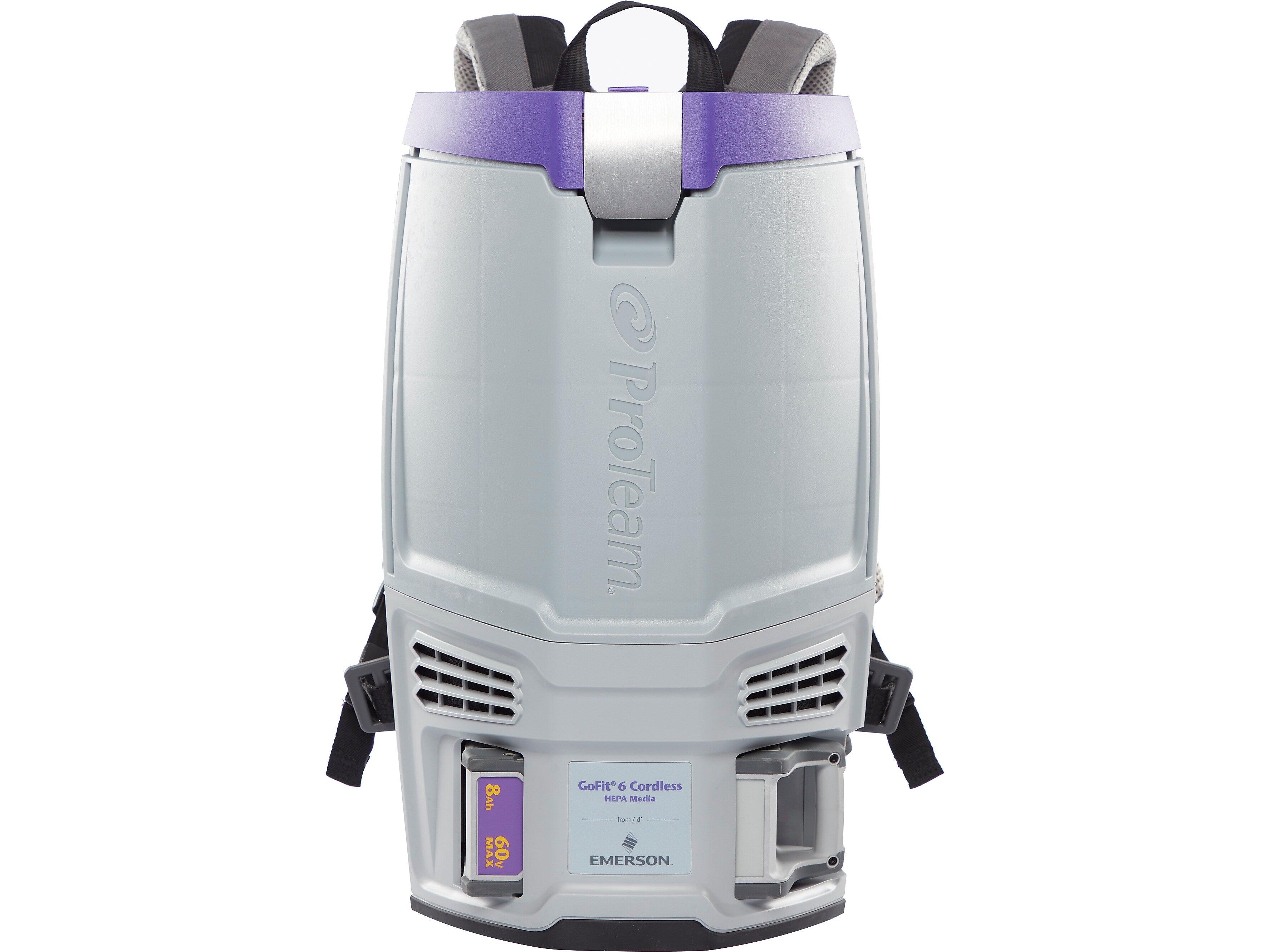 ProTeam GoFit 6 Cordless Backpack Vacuum, Gray (107786)