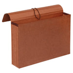 Pendaflex 30% Recycled Expanding Wallet with Elastic Closure, Legal, Brown (1076GL-OX)