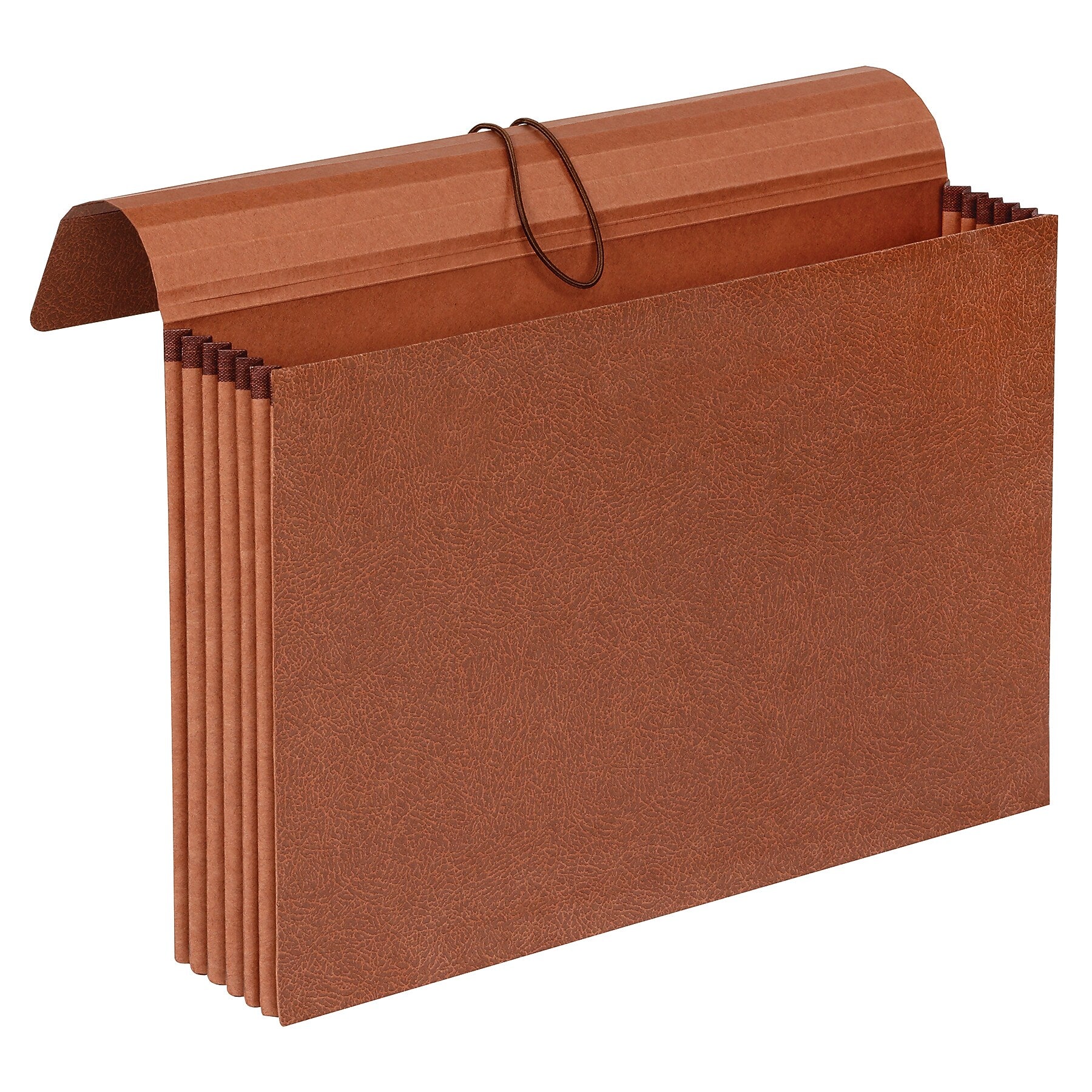 Pendaflex 30% Recycled Expanding Wallet with Elastic Closure, Legal, Brown (1076GL-OX)