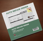 Cosco 3-Part Carbonless Auto Repair Order, 8.5" x 7.5", 50 Sets/Book (074035PK2)