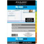2026 AT-A-GLANCE Zenscapes 5.5" x 8.5" Daily & Monthly Planner Refill Pages, Multicolored (281-225-26)
