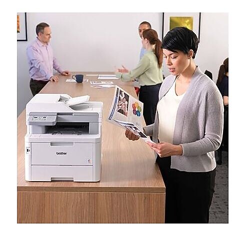 Brother Digital Color All-in-One Printer with Wireless Networking and Duplex Print, Scan, and Copy (MFCL8395CDW)