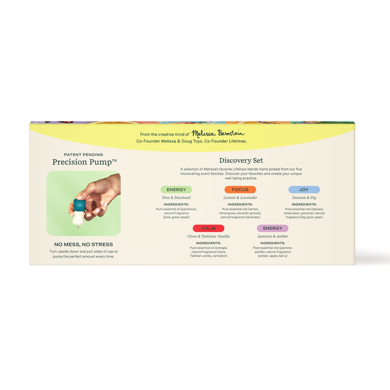 Lifelines Essential Oil Blend Discovery Set, 5/Pack (11-0351)