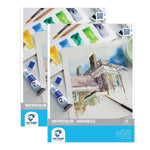 Van Gogh 11" x 15" Watercolor Sketch Pad, 12 Sheets/Pad, 2/Bundle (VNG94178006-2)