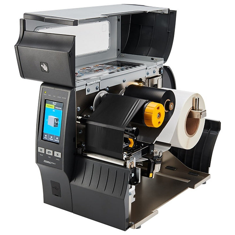 Zebra ZT411 Thermal Transfer RFID Barcode Label Printer, USB, Multicolored
