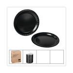 PLATE,10.25" 1-COMP,BK