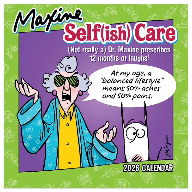 2026 TF Publishing 12" x 17" TF Publishing 7" x 7" Maxine Mini Calendar 26-2104
