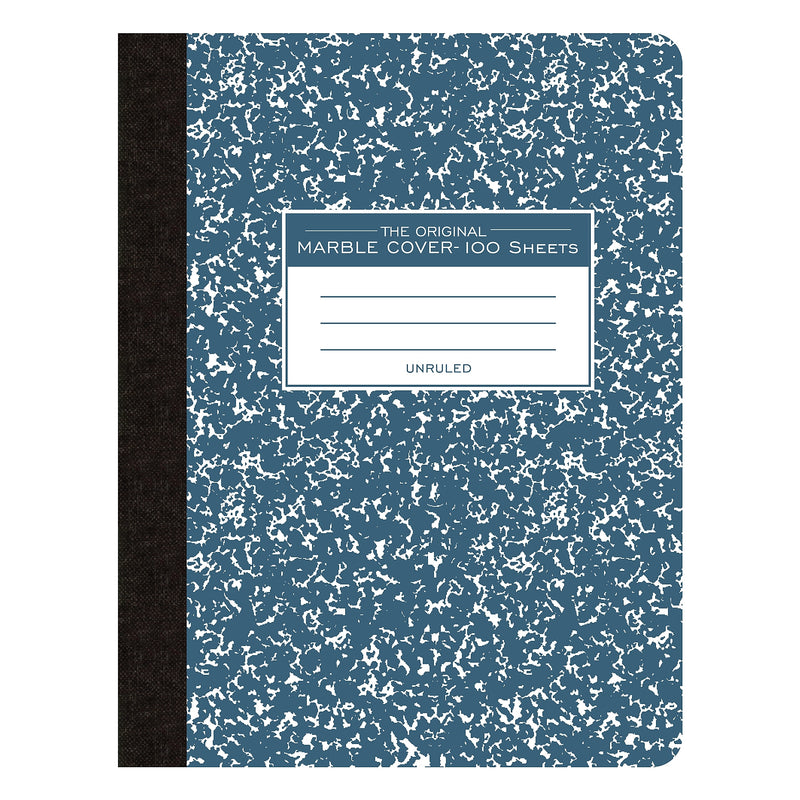 Roaring Spring Paper Products Composition Notebooks, 9.75" x 7.5", 100 Sheets, Blue (77261)