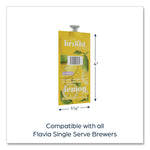 FLAVIA The Bright Tea Co. Lemon Herbal Tea Freshpack, Lemon, 0.11 oz Pouch, 100/Carton