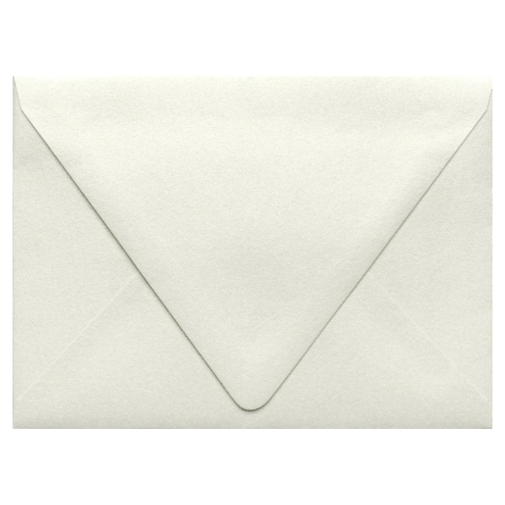 LUX A6 Contour Flap Envelopes (4 3/4 x 6 1/2) 50/Box, Quartz Metallic (1875-08-50)