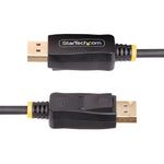 StarTech 3.3' Active DisplayPort to HDMI Adapter Cable, Male to Male, Black (3F-DP-HDMI-4K60-HDR)