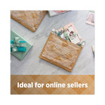 Scotch Curbside Recyclable Padded Mailer, #6, Bubble Cushion, Self-Adhesive Closure, 13.75 x 20, Natural Kraft, 50/Carton