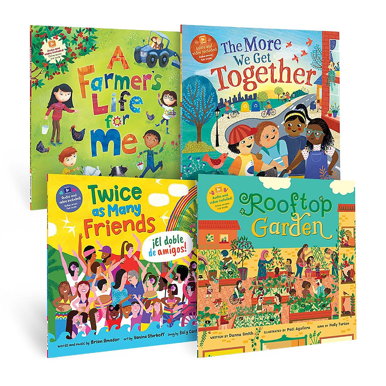 Barefoot Books 1st Grade Friendship and Community Book Bundle, 4/Set (BBK9798888593363)