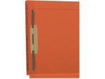 Medical Arts Press Kardex Reinforced End Tab File Folder, Straight Cut, Letter-Size, Orange, 50/Box (F1180-ORG)