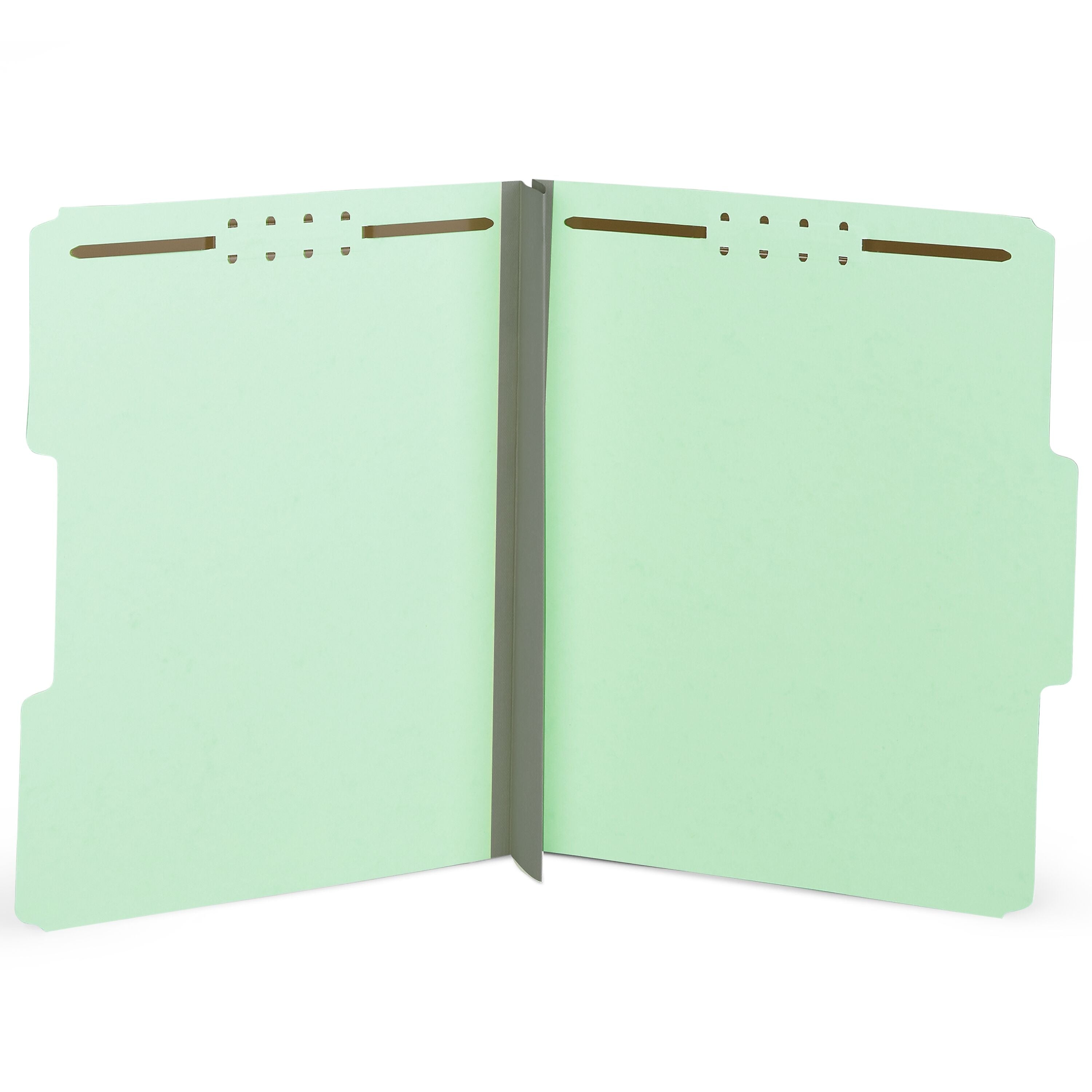 Staples® 60% Recycled Classification Folders, 3" Expansion, Letter Size, Light Green, 25/Box (TR18354)