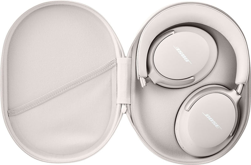 Bose QuietComfort Ultra Wireless Noise Cancelling Over-the-Ear Headphones, White Smoke (880066-0200)