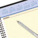 2026 AT-A-GLANCE QuickNotes 8" x 10" Weekly & Monthly Appointment Book, Faux Leather Cover, Black (76-01-05-26)