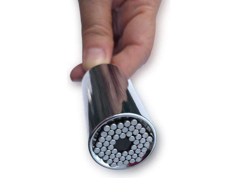 Apollo Tools Universal Socket Tool and Power Drill Adapter, Silver (DT5022)