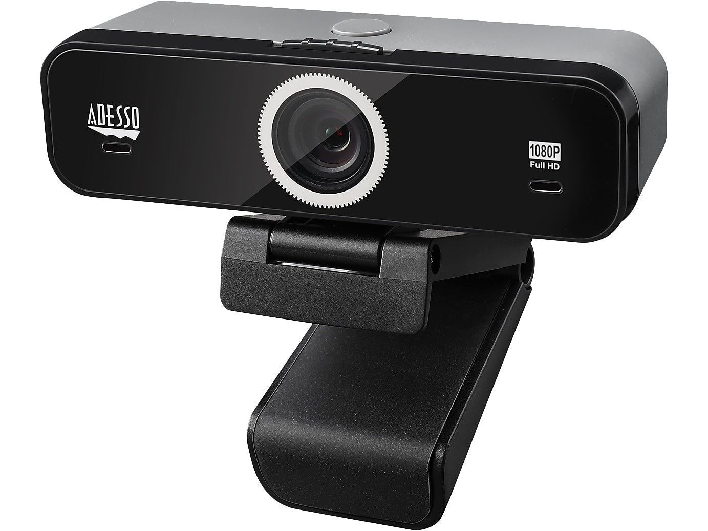 Adesso CyberTrack K1 HD 1080p Webcam, 2.1MP, Black (CYBERTRACK K1)
