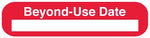 BEYOND USE, Medication Instruction Label, 1-5/8" x 3/8"