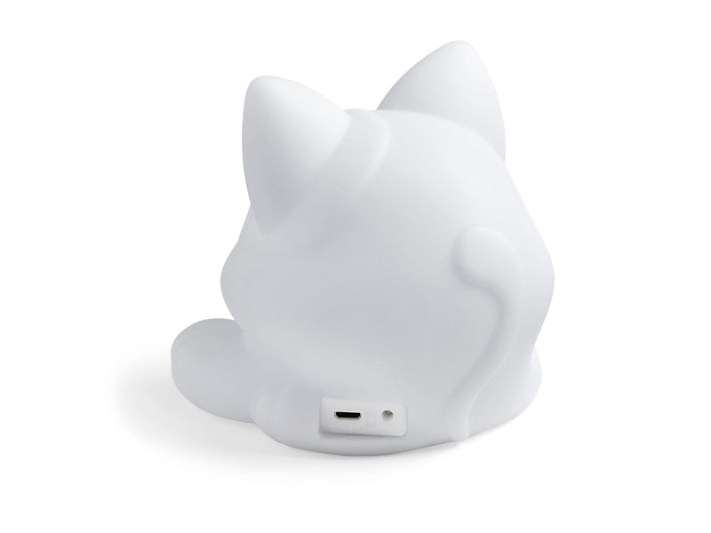hand2mind Luna the Calming Kitty Breathing Awareness Toy, White (95384)