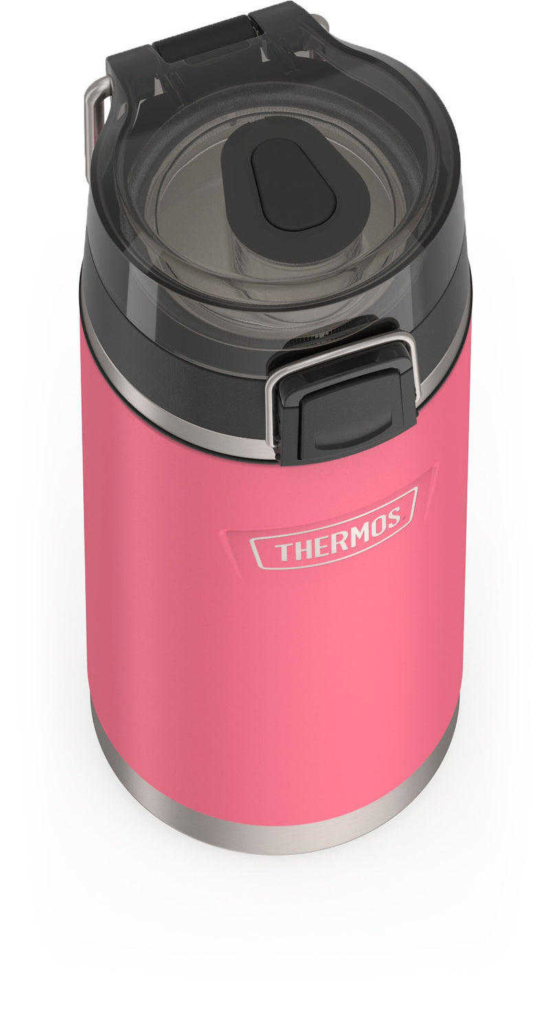 Thermos Icon Stainless Steel Vacuum Insulated Water Bottle, 18 oz., Hot Pink (EAIS2502HP4)