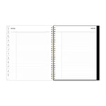 Planning Calendar BS Nevaeh Clear PET 8x10 RY26 Monthly Safety Wirebound -