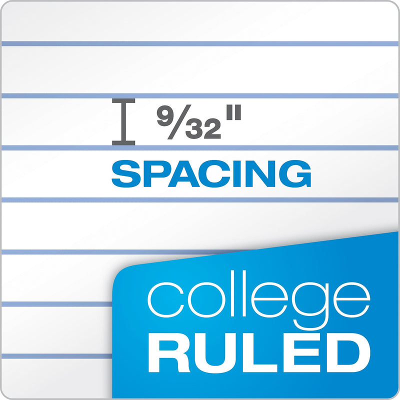 Oxford Earthwise 3-Subject Notebooks, 6" x 9.5", College Ruled, 150 Sheets (25-447R)