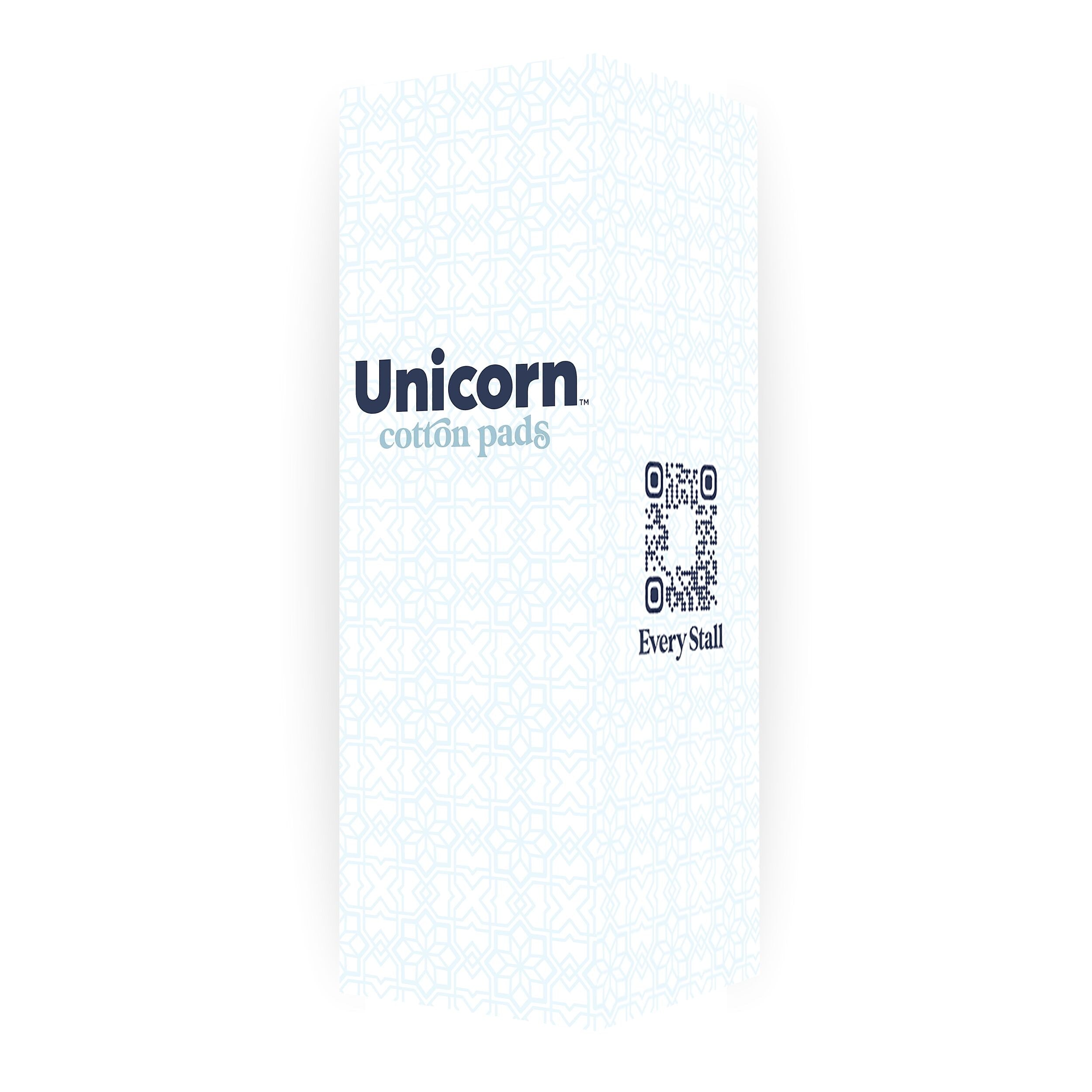 Unicorn Regular Cotton Maxi Pads with Wings, 40 Pads/Cartridge, 6 Cartridges/Pack (TOP-08197)