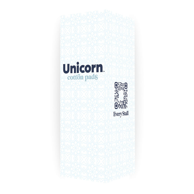 Unicorn Regular Cotton Maxi Pads with Wings, 40 Pads/Cartridge, 6 Cartridges/Pack (TOP-08197)