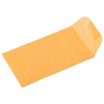 JAM Paper #3 Catalog Envelopes, 2 1/2" x 4 1/4", Brown Kraft, 50/Pack (94755-50)