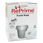 Heritage AccuFit 23 Gallon Industrial Trash Bag, 28" x 45", Low Density, 0.9 Mil, Clear (HERH5645TCRC1)