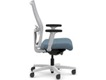 HON Ignition 2.0 Fabric/Mesh Swivel Task Chair, Carolina/Designer White (HIWMMKD.Y2.A.H.IF.HAML21.DW.SB.DWX)